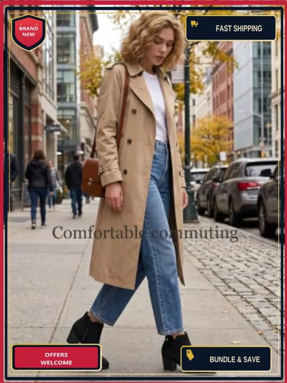 Women's Ankle Booties Faux Suede Low Heel Chunky Almond Toe Side Zip Fall Boots